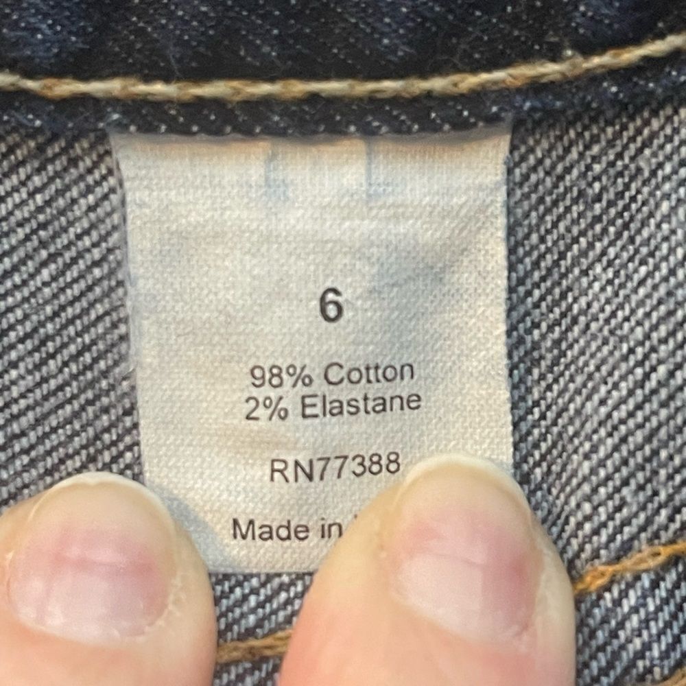 J. Crew jeans women’s flare Y2K stretch denim, size 6 - Picture 6 of 16